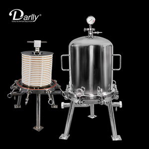 Para carcasa <span class=keywords><strong>de</strong></span> filtro lenticular <span class=keywords><strong>de</strong></span> acero inoxidable <span class=keywords><strong>de</strong></span> 16 pulgadas ISO9001:2015 filtros <span class=keywords><strong>de</strong></span> <span class=keywords><strong>membrana</strong></span> fabricados a medida certificados vino cerveza - Product Image 1