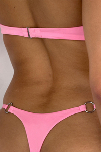 Bộ bikini thiết kế riêng, kiểu dáng mới, không dây, viền tròn, nhỏ gọn, chất liệu Repreve, kiểu dây buộc, đồ bơi gợi cảm, dành cho nữ. - Product Image 6