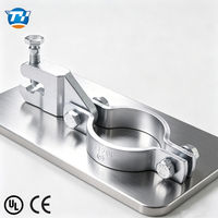 Support de tuyau en boucle UTTERLY UTT20Q UL CE pour tuyau JIS G3454 dans les conduites CVC et les conduites d'incendie, protection sismique, acier au carbone