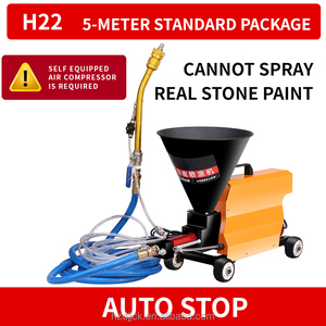 Poliüretan macun su geçirmez kaplama püskürtme makinesi çimento bulamaç kaplama yüksek basınçlı çok fonksiyonlu güç püskürtme tabancası - Product Image 4