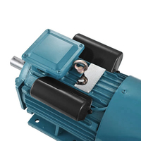 Pas cher Chinois Yl90L-2 Bas Régime 1400 Tr/Min 120V 220 240V 60Hz 0.75Kw 2.2Kw 1Hp Léger Monophasé Ac Moteur Électrique À Induction