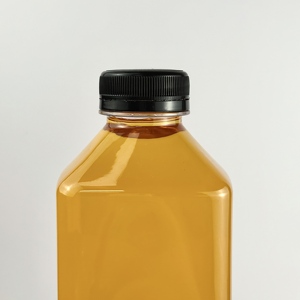 Chai nhựa dùng một lần trong suốt 32oz, chất lượng tốt, dùng để làm nước ép, sữa, sinh tố, có nắp đen - Product Image 5