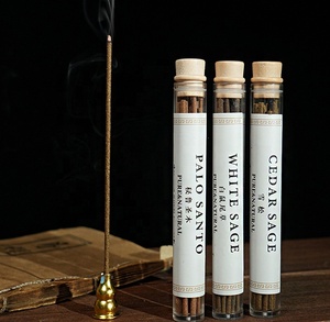 Incienso de Salvia Blanca para el Hogar, Varillas de Incienso de Palo Santo y Cedro para Yoga y Meditación - Product Image 2
