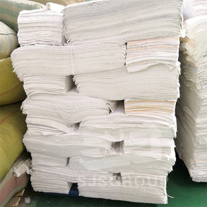 تخفيضات هائلة travo de algodon رسام قطني كامل صبغ قطن معاد تدويره أبيض قطع قطع مناشف مختلطة - Product Image 3