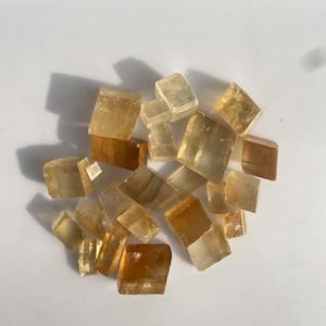 Piedra Natural, Cristales de Calcita Amarilla, Calcita Óptica Transparente, Esparto Islandés, Piedra en Bruto para la Venta - Product Image 2