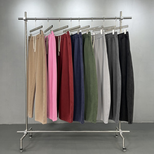 <span class=keywords><strong>Pantaloni</strong></span> <span class=keywords><strong>foderati</strong></span> <span class=keywords><strong>in</strong></span> <span class=keywords><strong>pile</strong></span> da <span class=keywords><strong>uomo</strong></span> di alta qualità, <span class=keywords><strong>pantaloni</strong></span> invernali caldi 370 grammi Batik lavati <span class=keywords><strong>pantaloni</strong></span> larghi con orlo curvo per Streetwear - Product Image 6