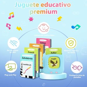 เครื่องอ่านการ์ดไดโน-การ์ด ยูนิคอร์น สองภาษา เยอรมัน/อังกฤษ ยี่ห้อ GY 112 ใบการ์ดเรียนรู้ 224 <span class=keywords><strong>คำ</strong></span> สำหรับเด็ก <span class=keywords><strong>3</strong></span> ปี แบบพกพา ABC - Product Image 5