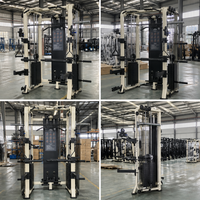 Machine Smith multifonctionnelle commerciale en gros avec rack de musculation et pile de poids de 130 kg – Équipement de force pour salle de sport – Prix usine