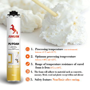 Mousse de polyuréthane écologique à faible coût d'investissement <span class=keywords><strong>pour</strong></span> l'étanchéité des espaces entre les plaques - Product Image 3