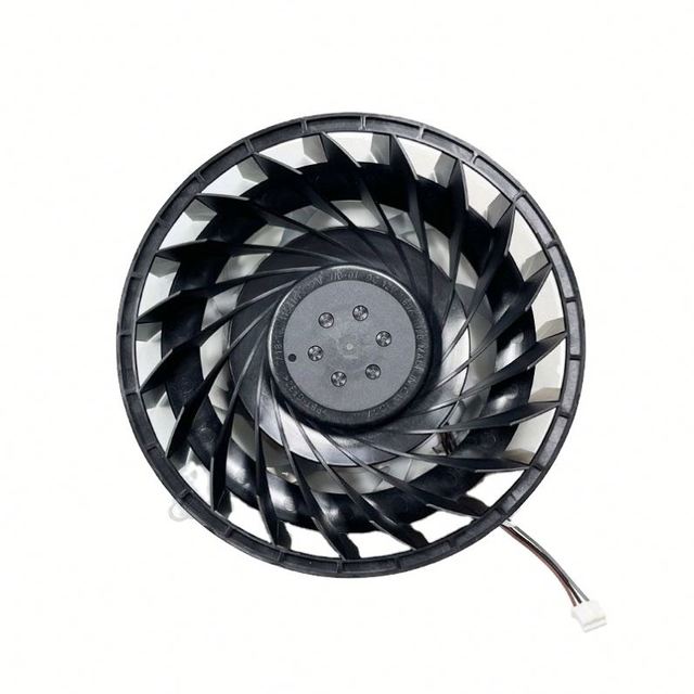 2024 19 Blade Black Metal Internal Cooling Fan for Slim Repair Parts Replacement for 5 Console
