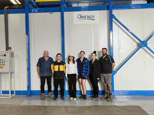 Nina-poeder four de revêtement époxy petit four de revêtement en poudre d'aluminium Machines gaz/gaz de pétrole liquéfié/diesel/électrique - Product Image 3