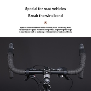 Vélo de route à guidon courbé 700C, <span class=keywords><strong>cadre</strong></span> en <span class=keywords><strong>acier</strong></span> au carbone ultra-léger, frein à double disque, <span class=keywords><strong>course</strong></span>, hommes, femmes, étudiants, adolescents - Product Image 2