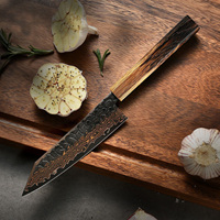 Ensemble de couteaux de cuisine Kitchenbliss en cuivre damas à 33 couches, couteaux de chef professionnels Vg-10, Nakiri, Kiritsuke, ensemble de couteaux forgés
