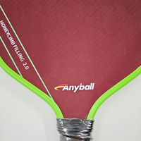 Pala de Pickleball Anyball TR008 de Alta Calidad, Recubierta de Fibra de Carbono Kevlar y Nano-Cerámica, Duradera, Ligera, para un Entretenimiento Mejorado