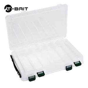 Çift taraflı O kutu Doge olta takımı kalamar cazibesi plastik torba için balıkçılık el ahşap karides kutusu - Product Image 2