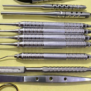 BISONS WHOLESALE – Kit d'instruments de microchirurgie dentaire en acier inoxydable 316L certifié CE, haute qualité, 16 pièces, parodontal, classe I - Product Image 1