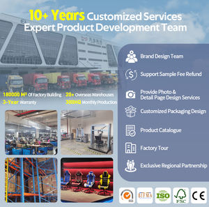 Chaises de jeu VANBOW 8329 PU Racing Office Power Design ergonomique Chaises E-Sports - Product Image 4