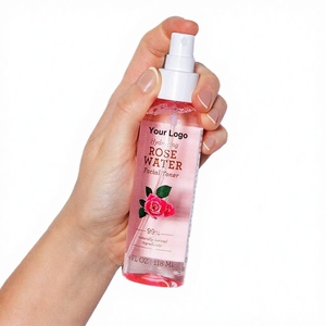 Soins de la peau, hydratant profond, anti-acné, tonique facial à l'eau de rose, brume pour le visage, marque privée, soins de la peau biologiques, spray, vitamine E, collagène - Product Image 2