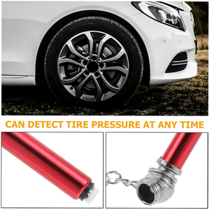 Khuyến mại bút hình xe lốp áp suất không khí đo Tester Keychain biểu tượng tùy chỉnh Mini Nhôm tự động lốp Đo - Product Image 5