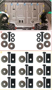 Accessoires Auto personnalisés Moteur en acier métal sous la couverture Plaque de protection en aluminium pour <span class=keywords><strong>Changan</strong></span> UNI-V <span class=keywords><strong>2022</strong></span> - Product Image 3