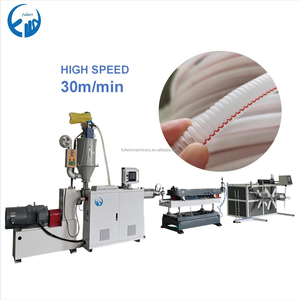 Kecepatan: 25-30m/menit + sj-65 kecepatan lebih tinggi satu dinding bergelombang mesin pembuat pipa saluran listrik - Product Image 1