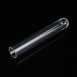 Kangzhijia Disposable <b>Plastic</b> Test <b>Tubes</b> 13x78mm Transparent Rigid Laboratory Use Regular Test <b>Tubes</b> - Product Image 1