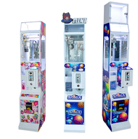 Mini machine à griffes avec pièces métalliques, structure haute 3D, équipement de jeu d'arcade pour centre de divertissement, machine à prix en peluches pour la vente en gros