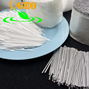 Béton pulvérisé en <span class=keywords><strong>fibre</strong></span> gaufrée 10.5 GPA <span class=keywords><strong>Fibre</strong></span> synthétique synthétique macro PP - Product Image 3