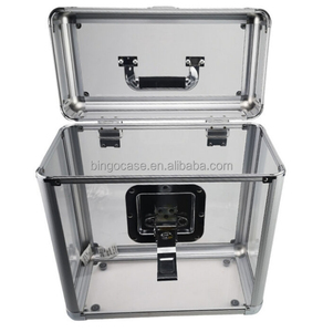 Boîte de rangement <span class=keywords><strong>pour</strong></span> <span class=keywords><strong>disques</strong></span> <span class=keywords><strong>vinyles</strong></span> en vinyle transparent en acrylique, boîte de rangement <span class=keywords><strong>pour</strong></span> albums en aluminium <span class=keywords><strong>pour</strong></span> <span class=keywords><strong>disques</strong></span> de 12 pouces - Product Image 3