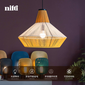 Lámpara de Techo Nifti Clear Sky Rectangular, Luz de Atardecer Ni River, para Sala de Estar, Dormitorio, Comedor - Product Image 5