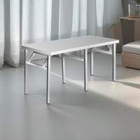 Table pliante en acier inoxydable, barbecue portable, marché nocturne, table de travail extérieure, table longue moderne, salle à manger 8 places