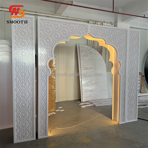 Arco Decorativo Personalizado de Estilo Árabe para Eventos de Boda con Iluminación LED - Product Image 5