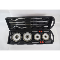 Boîtes chromées réglables 50kg 55KG, ensemble d'haltères