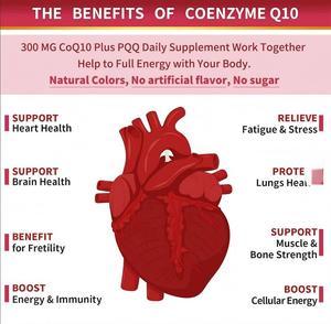 Co-Enzym Q10 Antioxidant <span class=keywords><strong>Softgel</strong></span> Capsules Vitaminen Voedingssupplement - Product Image 4