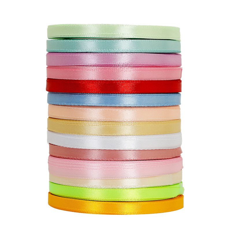 Hambroline 6mm Wide DIY Jewelry Accessories Ribbon Headband and Gift Box Packaging Satin Lanyards for Valentine's Day Image 2