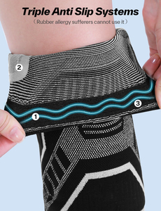 <b>Basketball</b> Sport <b>Knee</b> Brace Elastic Anti Slip Protective Compression <b>Knee</b> Sleeves 3d Knitting <b>Knee</b> Support Brace - Product Image 4