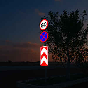 Tablero <span class=keywords><strong>de</strong></span> señal <span class=keywords><strong>de</strong></span> tráfico <span class=keywords><strong>de</strong></span> aluminio luminoso LED Señal <span class=keywords><strong>de</strong></span> calle reflectante para uso <span class=keywords><strong>de</strong></span> advertencia <span class=keywords><strong>de</strong></span> seguridad vial - Product Image 6