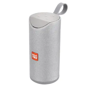 TG113 esterno portatile senza fili blue tooth altoparlante doppio altoparlante super bass mini tessuto speaker con il mic