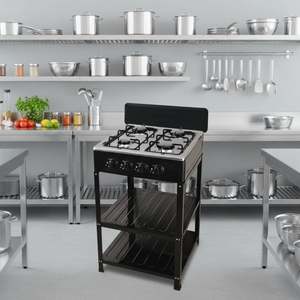 4-Burner Portable <strong>Gas</strong> Stove Free Standing Indoor <strong>Gas</strong> Stoves Kitchen <strong>Cookers</strong> with 4 Burners for Home - Product Image 4