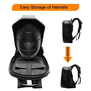 Mochila Inteligente con Luces LED para Motociclistas, Proveedor Mayorista, Diseño Animado Personalizable, Casco de Motocicleta Informal Unisex, Impermeable - Product Image 2