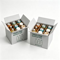 Cartons de boissons en gros, 12 ou 24 pièces, cartons d'expédition pour bouteilles de vin, boîtes pour boissons gazeuses