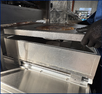 Machine d'emballage sous plateau certifiée CE, machine d'emballage sous vide semi-automatique pour prolonger la durée de conservation de la viande fraîche, des fruits de mer et de la volaille