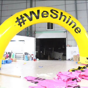 Vente flash : arche gonflable WE SHINE pour événements publicitaires en plein air - Product Image 1