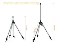 Arroseur automatique rotatif A-ONE RR-AQ71 en acier inoxydable pour l'irrigation des terres agricoles, des pelouses et des jardins, avec trépied