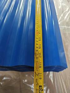Tôle de toiture en acier galvanisé ondulé en zinc PPGI, prix de la tôle de toiture en fer, couleur de jardin, acier galvanisé ondulé - Product Image 4