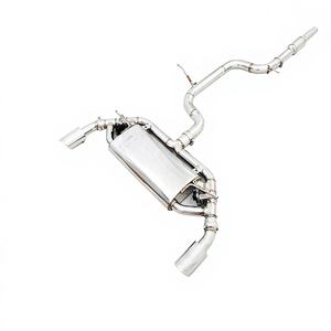 Tuyau d'échappement <span class=keywords><strong>COC</strong></span> pour GOLF8 MK8 GOLF 8 GTI 2.0T 2020-2022, échappement arrière en acier inoxydable, silencieux, système d'échappement de voiture - Product Image 2