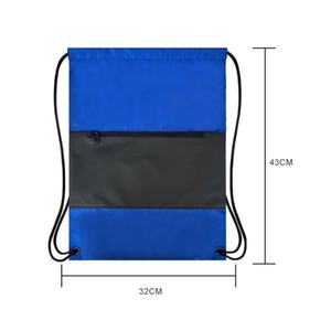 Mochila Deportiva Personalizada con Cordón, de Poliéster Suave y Nailon, con Cierre y Logotipo Impreso, al por Mayor - Product Image 2