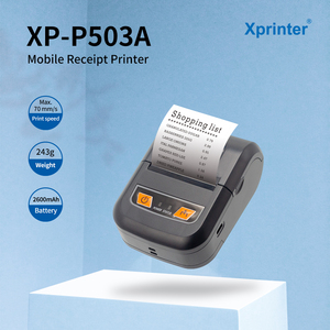 Xprinter XP-P503A อิมเพรสโซราแบบพกพาเครื่องพิมพ์ไร้สายแบตเตอรี่2600mAh - Product Image 2