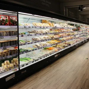 Haute efficacité répondre aux différents besoins magasin équipement réfrigérateur supermarché affichage réfrigérateur