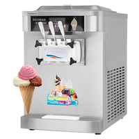 Chine Machine à collation automatique à faible bruit commerciale Machine à crème glacée molle Machine à crème glacée molle